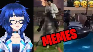 Femboy Reacts to FUNNY MEMES
