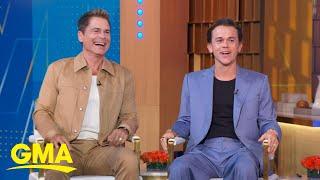 Rob Lowe and John Owen Lowe talk season 2 of 'Unstable'