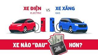 Xe điện vs xe xăng: Xe nào "đau ví" hơn? | VTV24