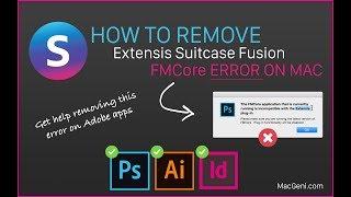 Complete Uninstall Extensis Suitcase Fusion Plug-ins from Photoshop, Illustrator, inDesign -Error