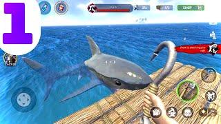 Raft Survival Ocean Nomad - Walkthrough Gameplay episode 1