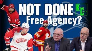 Canucks NOT Done! Free Agency...Sprong? Kylington? DeAngelo?