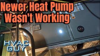 Heat Strips Were Working, But Not The Heat Pump! #hvacguy #hvaclife #hvactrainingvideos