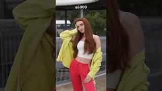 SONY a6000 vs SONY ZV-E10 vs ZV-E10II is the best comparison #streetphotography #portraitphotography