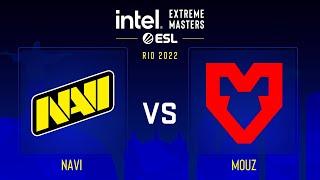 NaVi vs MOUZ | Map 1 Mirage | IEM Road to Rio 2022 Europe RMR B