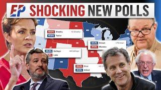 2024 US Senate Map Predictions Based on the Latest Poll in EVERY RACE!