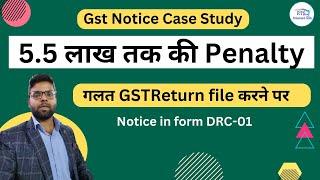 Gst Notice in form DRC01 u/s 73(1)  Case study | Gst Notice reply | Gst Notice