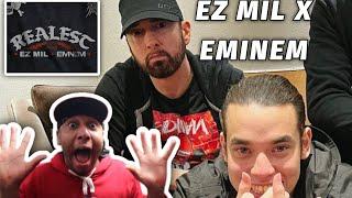 EMINEM WENT AT EVERYBODY!!  EZ MIL & EMINEM REALEST REACTION!!  STRAIGHT BARZZZ!️