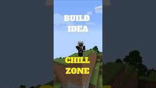 Build idea: chill zone #buildideas #minecraft #minecraftbuilding #minecraftshorts