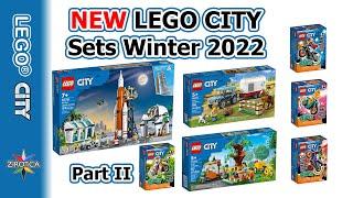 New LEGO City Sets Winter 2022 - Part 2 - 60296 60309 60310 60311 60326 60327 60351 Rocket Launcher