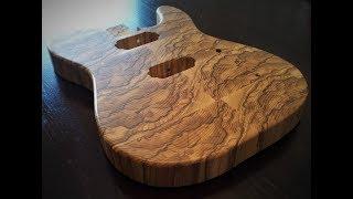 Making an End-Grain Ash Telecaster Guitar