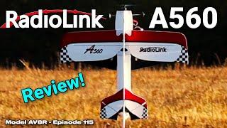 RadioLink A560 Ready To Fly 3D Plane - Model AV8R Review