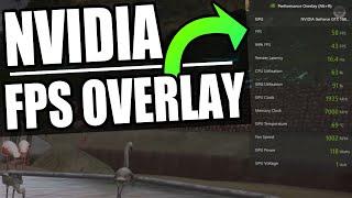 Enable NVIDIA GeForce FPS Overlay | In-Game Performance Overlay
