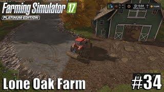 BUILDING A ROAD | Lone Oak Farm | Timelapse #34 | Farming Simulator 17