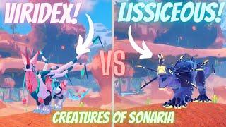 VIRIDEX VS LISSICEOUS! || Creatures of Sonaria