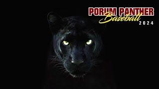 2024 Porum Panther Baseball