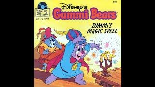 Gummi Bears Zummi's Magic Spell Disney 1985