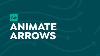 Animate an Arrow on ONE LAYER | After Effects Tutorial & Free Preset