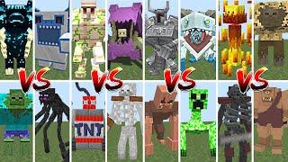 ALL MUTANT CREATURES TOURNAMENT | Minecraft Mob Battle