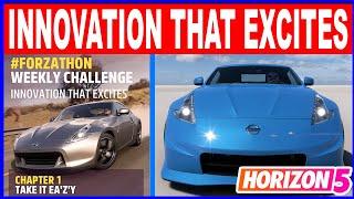 Forza Horizon 5 INNOVATION THAT EXCITES Forzathon Weekly Challenge 2010 Nissan 370z
