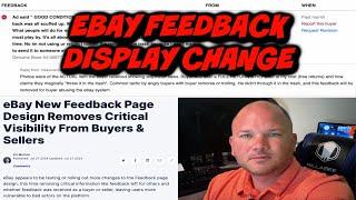 Ebay Changing Feedback display  metrics? Could my Troll be Hidden