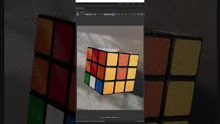 Rubik's Cube in Cinema4D  #3dart #animation #3drender #c4d #3dmodeling #rubikscube #redshift3d