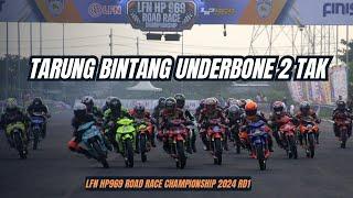 Perang Gengsi Underbone 2 Tak‼️ LFN HP969 Road Race Championship 2024 Surabaya