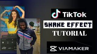 Tiktok new shake effect tutorial||viamaker app tutorial️|| viral tiktok edit app|| bounce effect