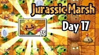 Plants vs Zombies 2 - Jurassic Marsh Day 17: Primal Sunflower