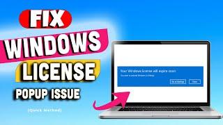Windows 10 License Expiration FIXED in 2 Minutes or Less.