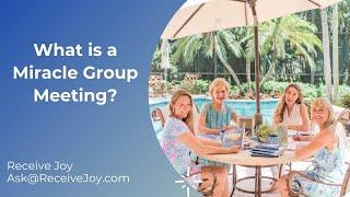 What is a Miracle Group?