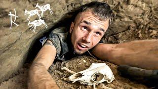 WE GOT INTO A CAVE OF ANCIENT PEOPLE UNDER KYIV ! (Subtitles available !)