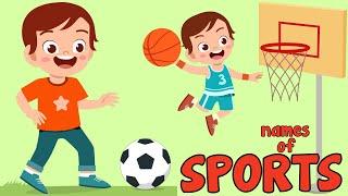 Names of Sports for Kids in English