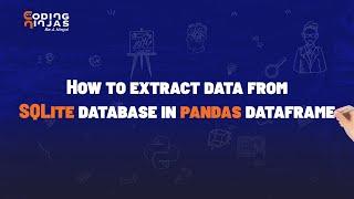 How to extract data from SQLite database in pandas dataframe