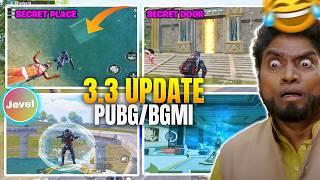 FINALLY 3.3 CRAZY UPDATE GAMEPLAY  BGMI /PUBG | JEVEL | NEW UPDATE OCEAN ODYSSEY |