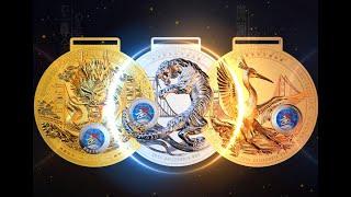 Medal Design for the 2024 Golden State International Wushu Championships Just Released!