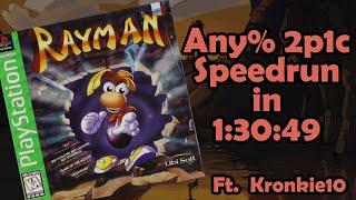 Rayman 2P1C Kronkie10 & Thextera in 1:30:49