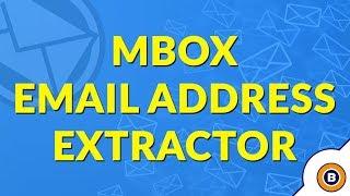 How to Extract Email Addresses from MBOX File of Thunderbird, Apple Mail, Google Takeout