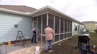 Screening in a Porch - Today's Homeowner with Danny Lipford