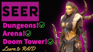Seer! Not Just for PVE! Arena Goddess! Raid Shadow Legends