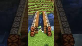 Minecraft Automatic Bridge⬆️ #shorts