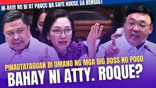 MGA TAKAS NA BIG BOSS NG POGO HUB NG BAMBAN, NAGTAGO UMANO SA BAHAY NI ATTY. HARRY ROQUE?