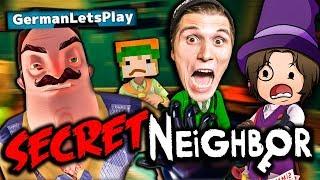 GermanLetsPlay ist ein VERRÄTER!  Secret Neighbor (Hello Neighbor MULTIPLAYER)