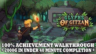 Glyphs of Gitzan 100% Achievement Walkthrough | ALL Solutions & Achievement Guide