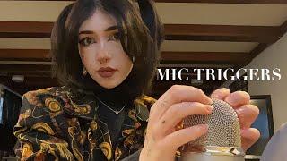 Mic Triggers ASMR | Mic, Scratching, Mic Rubbing, Mic Tapping, Whispering, Rambling, Hand Movements