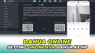 Cara Setting ONLINE DVR XVR Dahua | How to Online DAHUA DVR