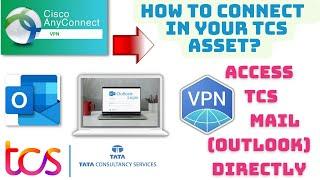 How to setup vpn in TCS laptop? How to access tcs mail?#tcs #asset #vpn #tcser #tcsasset