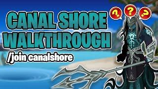 Canal Shore Quest Walkthrough /join canalshore - AQW