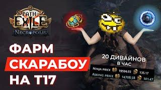 Фарм скарабоу на т17(20 дивасиков в час) | Path of exile 3.24 Necropolis