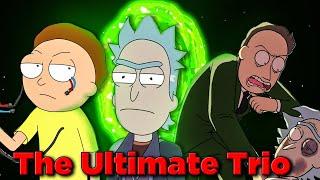 Rick Prime, Doofus Jerry And Evil Morty Will Change the universe.